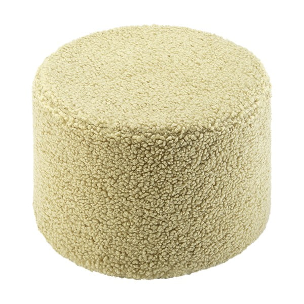 Зелен детски пуф от букле – Wigiwama