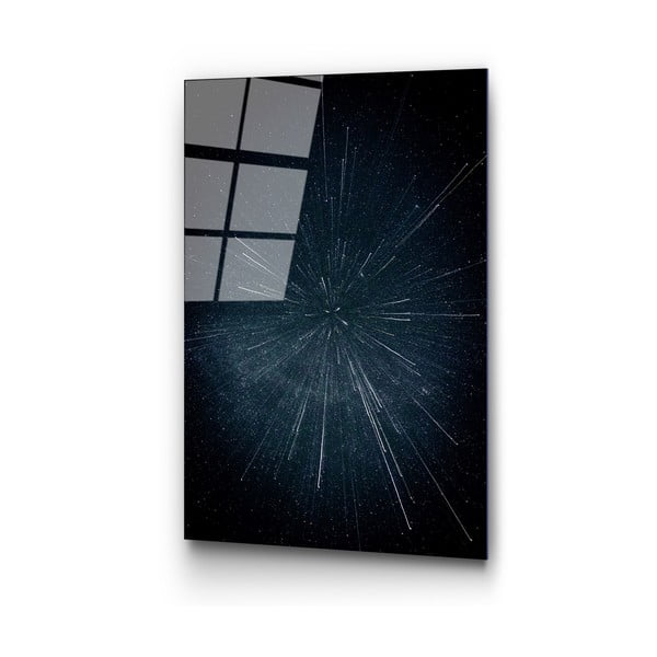 Живопис върху стъкло 70x100 cm Light - Wallity-image-4