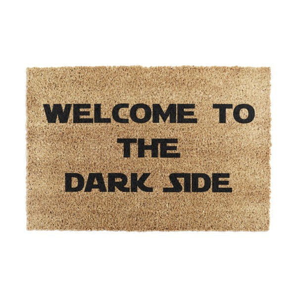 Изтривалка от кокосови влакна 40x60 cm Welcome to the Darkside – Artsy Doormats