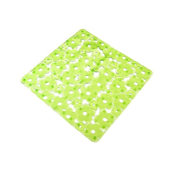 Зелена нехлъзгава постелка за баня, дължина 52 cm - Metaltex