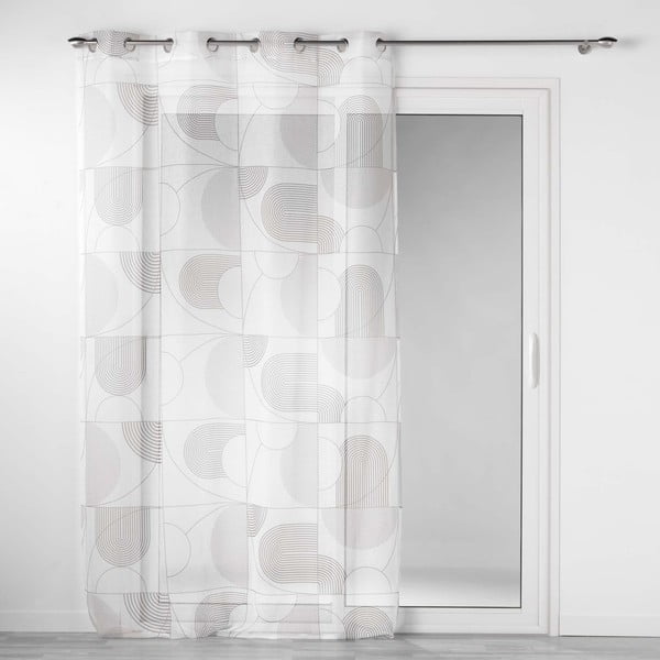 Бяла завеса 140x280 cm Esquisse – douceur d'intérieur