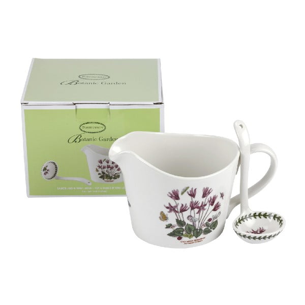 Комплект от порцеланов чайник и малка лъжичка - Portmeirion