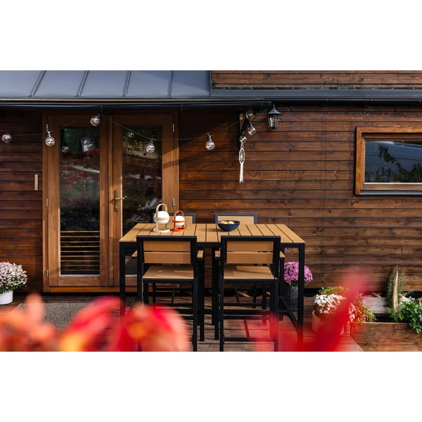 Градински бар комплект в естествен цвят за 4 души Nova - Bonami Selection-image-1