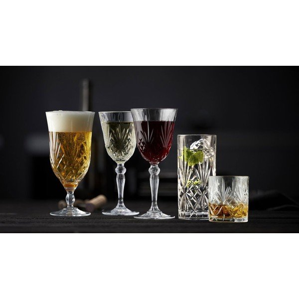 Стъклени чаши в комплект 6 бр. за коктейли 360 ml Melodia – Lyngby Glas-image-3