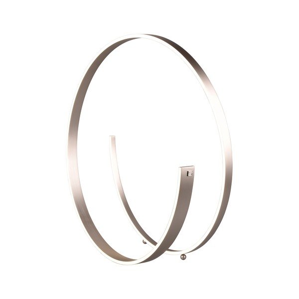 Сива LED подова лампа с гласово управление/ управление чрез мобилно приложение с метален абажур (височина 75 cm) Cinardi – CINQUE-image-3