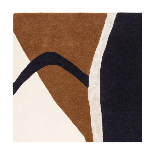 Ръчно изработен вълнен килим в тухлен цвят 160x230 cm Matrix – Asiatic Carpets-image-2