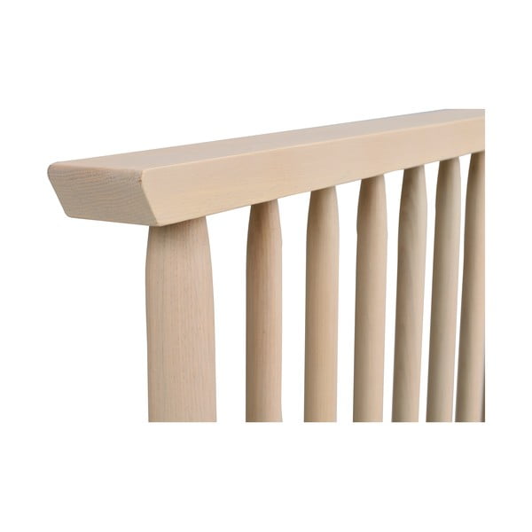 Табла за глава от дъбова дървесина в естествен цвят 194x84 cm Riggins - Rowico-image-4