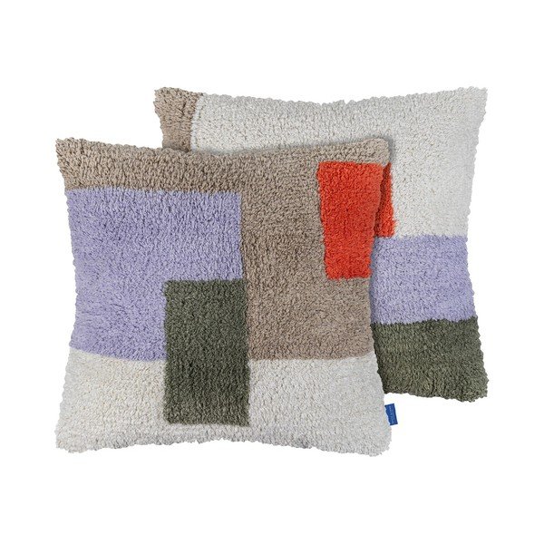 Памучна калъфка за възглавница 50x50 cm Brick – Mette Ditmer Denmark-image-2