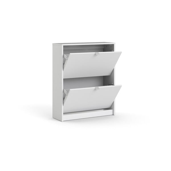 Бяла накланяща се стойка за обувки Shoes – Tvilum-image-4