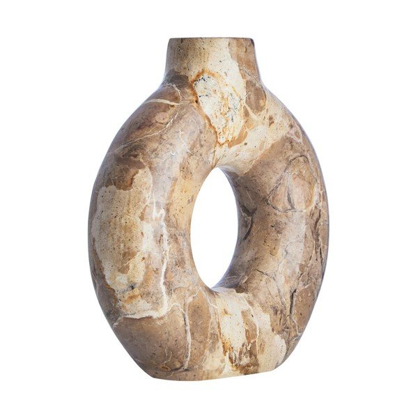 Кафява мраморна ваза (височина 20 cm) Santino – Premier Housewares