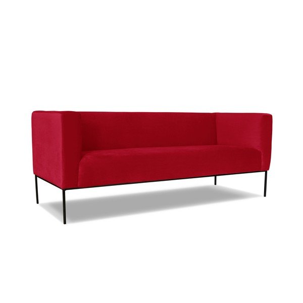 Červená trojmístná pohovka Windsor & Co. Sofas Neptune-image-1