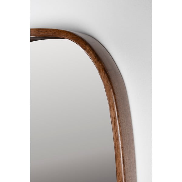 Стенно огледало от масивно дърво 40x120 cm Nyko – White Label-image-1