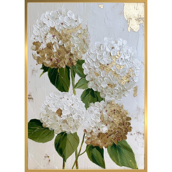 Печатна картина с включена рамка 60x90 cm Hydrangea – Styler