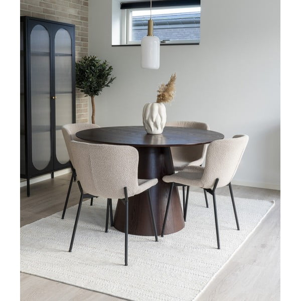 Бежови трапезни столове в комплект от 2 броя Maceda - House Nordic-image-1