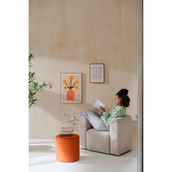 Бежово кресло Flom – noo.ma-image-3