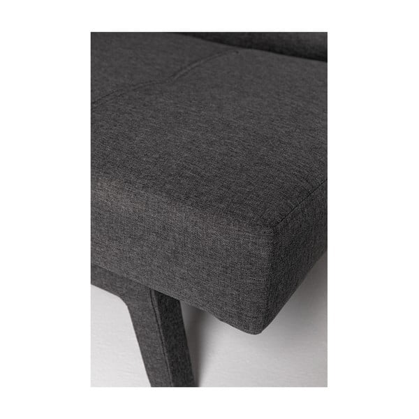 Тъмно сив разтегателен диван със сиви крака Ozzie - Debut-image-2