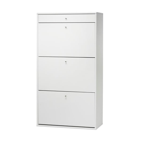 Бяла етажерка за обувки Mistral White - Hammel Furniture