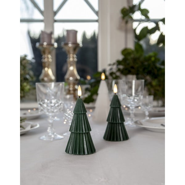 LED свещ (височина 15 см) Flamme Granny - Star Trading-image-4