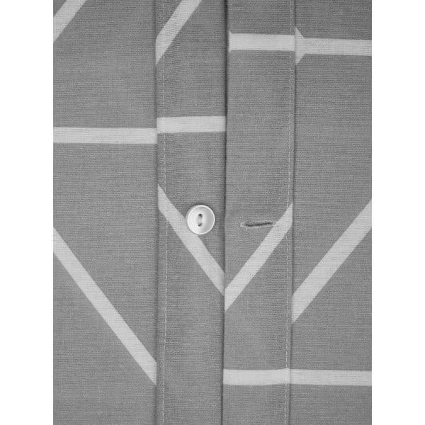 Сиво фланелено спално бельо за двойно легло , 200 x 200 cm Yule - Westwing Collection-image-3