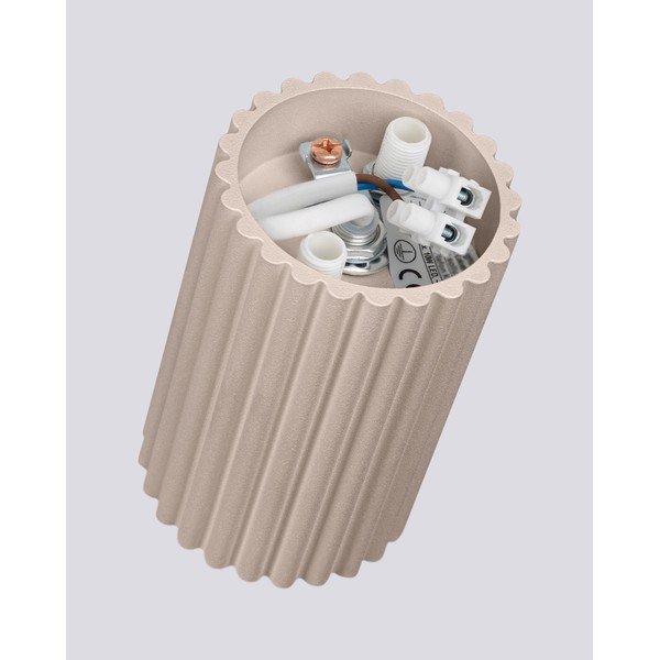 Кафяво-сив метален прожектор ø 6,5 cm Gleam – Sollux-image-4