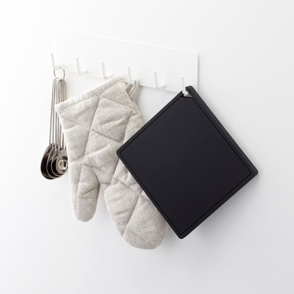 Квадратна черна подложка за горещ съд Tower - YAMAZAKI-image-2