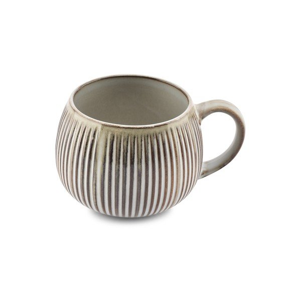 Кафява/бежова глинена чаша 400 ml Arto – S|P Collection-image-3