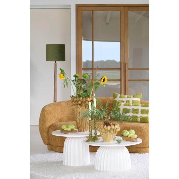 Метална кръгла странична масичка ø 60 cm Veglia – Light & Living-image-1