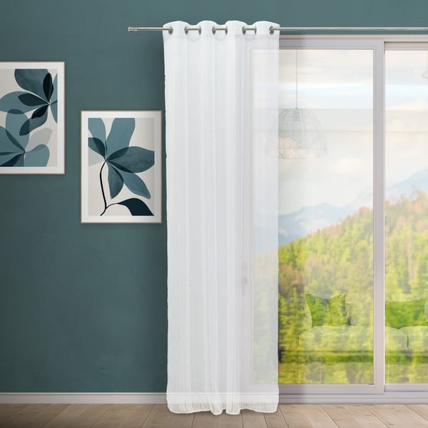 Бяло перде 140x260 cm Lula – Casa Selección-image-1