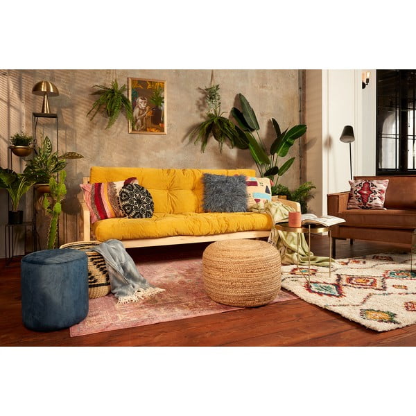 Сгъваема масичка Купидон в златисто, ø 43 cm - Zuiver-image-1