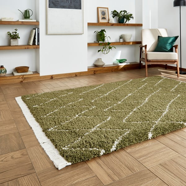 Зелен килим 120x170 cm Boho – Think Rugs-image-2