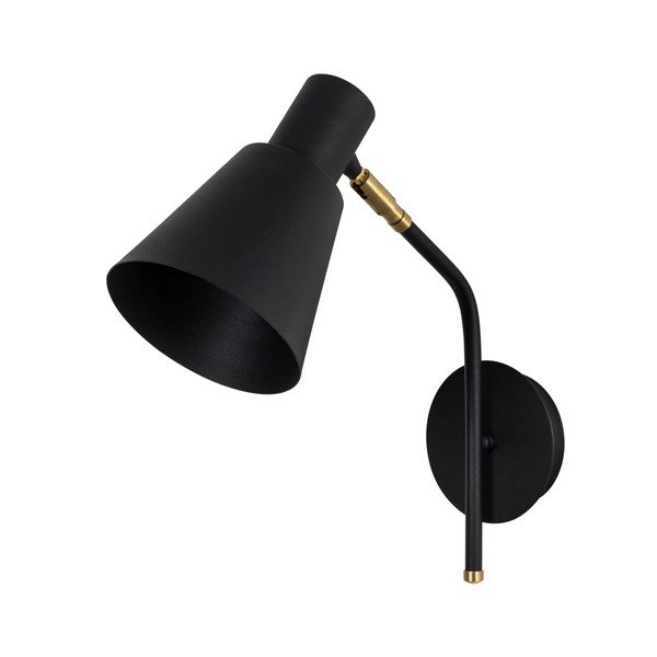 Černé nástěnné svítidlo Xilof Wall Lamp Tanaro-image-1