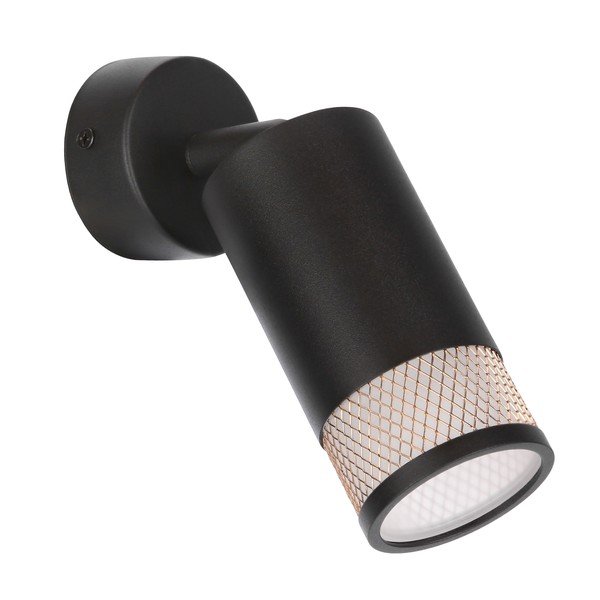 Черна стенна лампа Flin – Candellux Lighting-image-4
