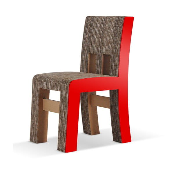Kartonová židle Campagnola Red