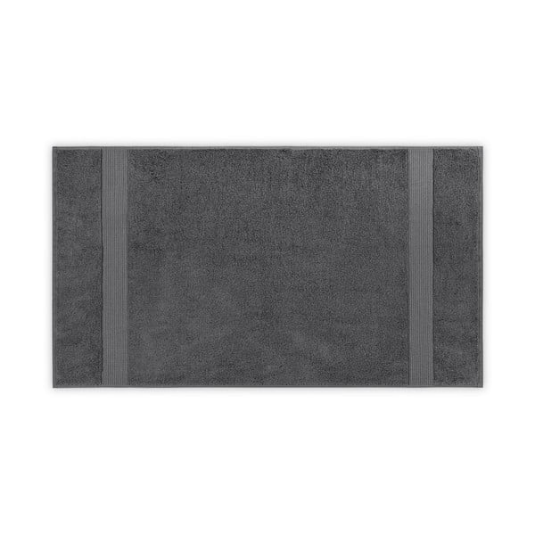 Антрацитно сива памучна кърпа , 30 x 50 cm Chicago - Foutastic