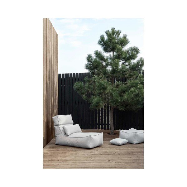 Светлосин подплатен градински шезлонг STAY - Blomus-image-2