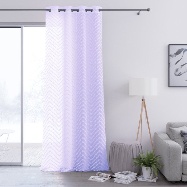 Светлолилава завеса Molisa Eyelets, 140 x 250 cm Molisa Eylelets - AmeliaHome-image-2