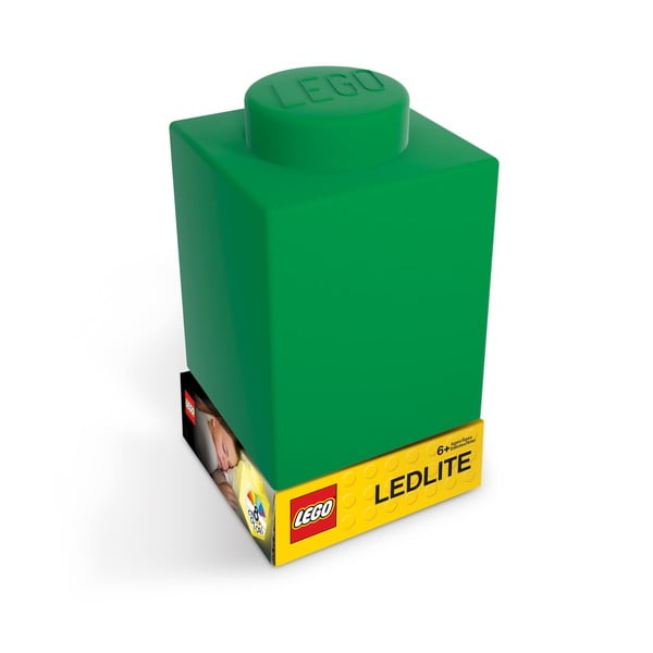 Зелена силиконова нощна светлина Brick Classic - LEGO®