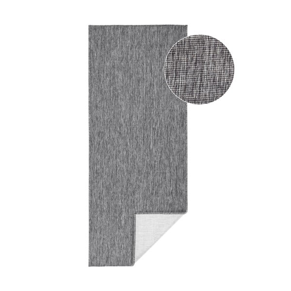 Сив килим за открито , 80 x 250 cm Miami - NORTHRUGS