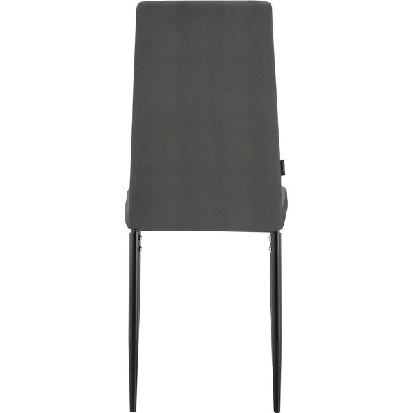 Черен трапезен стол от имитация на кожа Kelly – Støraa-image-4