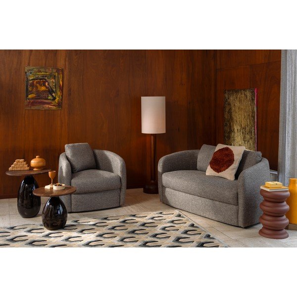 Сив диван 143 cm Boho – Dutchbone-image-1