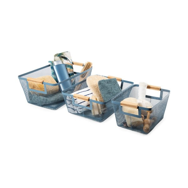 Телени метални кошници в комплект от 3 бр. - Compactor-image-2