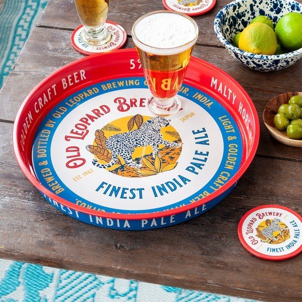 Метална тава ø 33 cm Old Leopard Brewery – Rex London-image-1