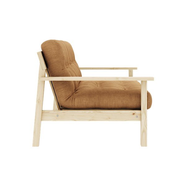 Кафяв разтегателен диван 218 cm Unwind - Karup Design-image-4