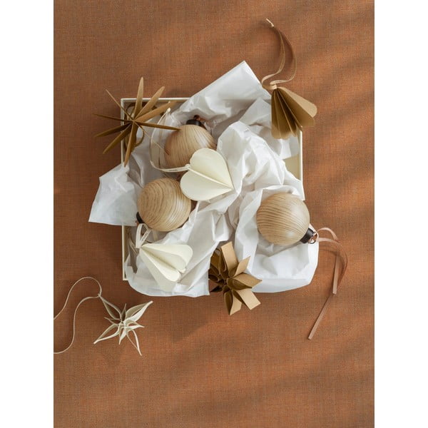 Хартиени коледни украси в комплект от 4 бр. ø 10 cm Kazary – Blomus-image-1