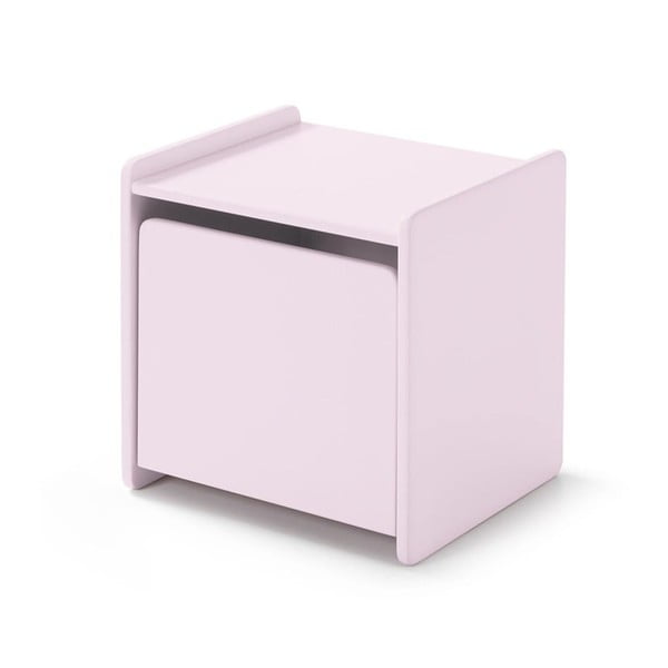 Розово нощно шкафче Kiddy - Vipack