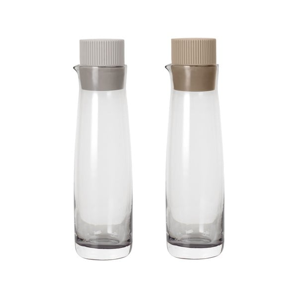 Комплект от 2 бутилки за оцет и масло със силиконов капак за крем - Blomus
