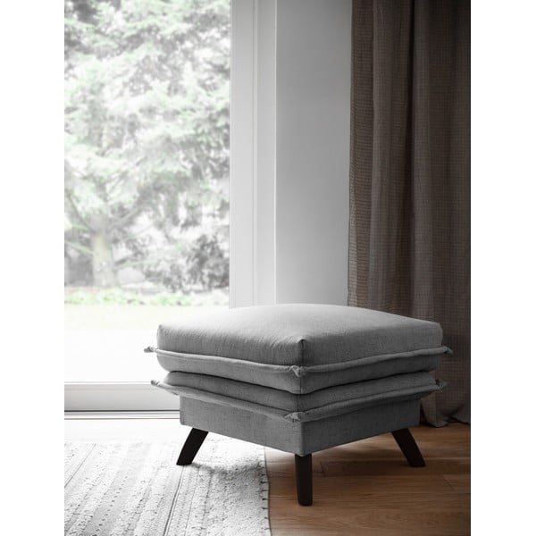 Сива табуретка за крака Charming Charlie - Miuform-image-2