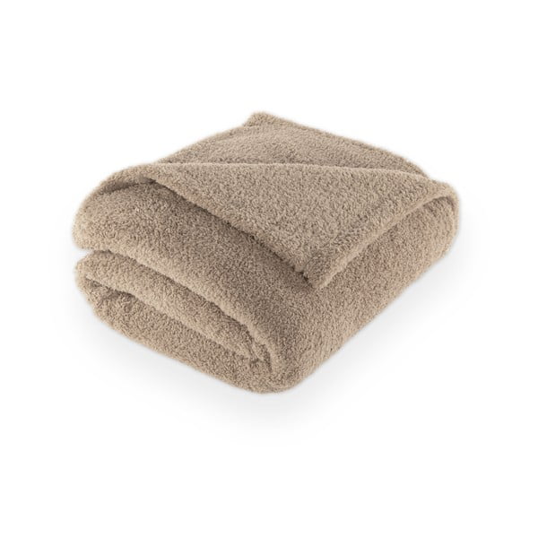 Кафяво-сиво одеяло от микроплюш 150x200 cm Cocoon – Tiseco Home Studio