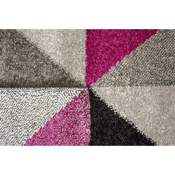 Килим Aurora Grey Purple, 80 x 150 cm - Flair Rugs-image-1