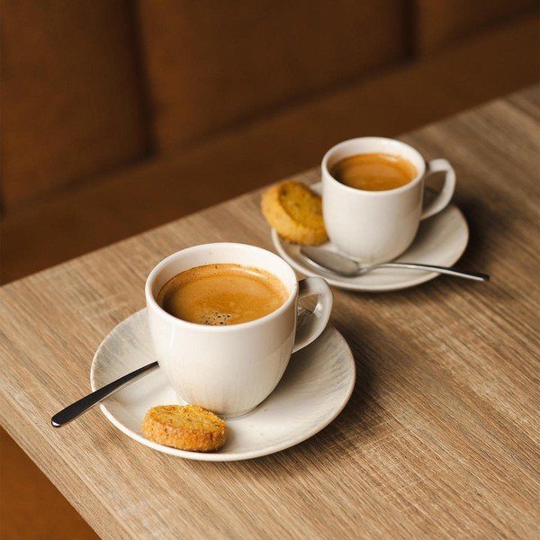 Светлосива порцеланова чинийка ø 14 cm Nuance – BonBistro-image-3